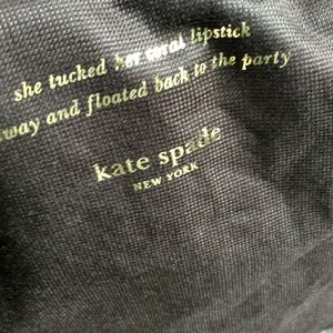 Kate Spade chocolate brown dust bag
